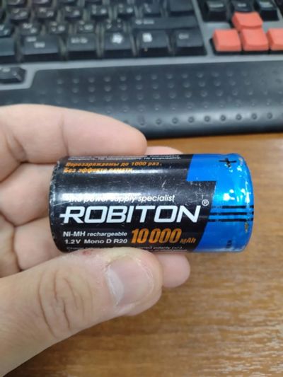 Лот: 24862191. Фото: 1. Аккумуляторные батарейки Robiton... Батарейки, аккумуляторы, элементы питания