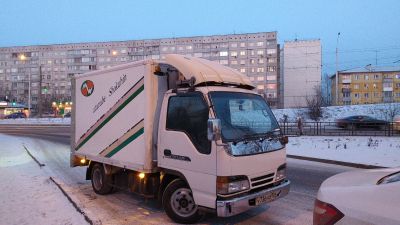 Лот: 15396030. Фото: 1. Isuzu Elf \ Nissan Atlas. Грузовики, автобусы, спецтехника