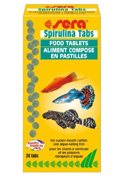 Лот: 5333410. Фото: 1. Корм Sera Spirulina Tabs для рыб... Корма