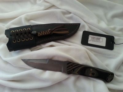 Лот: 11053981. Фото: 1. Авторский японский нож мастера... Ножи, топоры