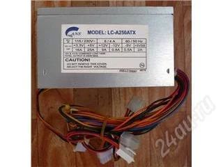 Лот: 107023. Фото: 1. блок питания на 250W. Корпуса, блоки питания