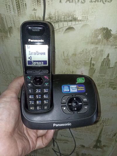 Лот: 25676144. Фото: 1. Радио телефон Panasonic. DECT и радиотелефоны