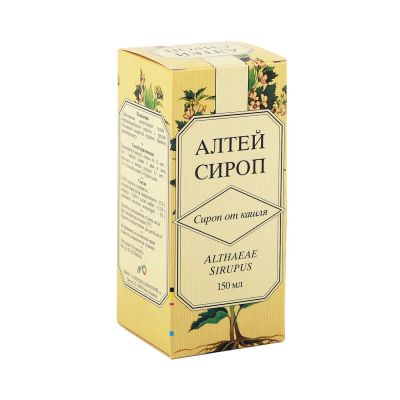 Лот: 23713157. Фото: 1. Алтей сироп 150мл. Лекарства