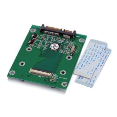 Лот: 3522181. Фото: 1. Адаптер ZIF CE 1.8 HDD to SATA... Платы расширения, контроллеры, доп. порты