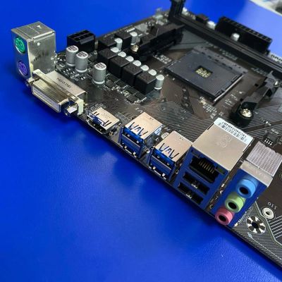 Лот: 17521491. Фото: 1. Материнская плата gigabyte GA-A320M-H... Материнские платы