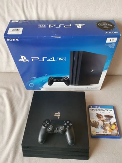 Лот: 17907032. Фото: 1. Sony playstation 4 PRO 1tb v 8... Игровые приставки, консоли