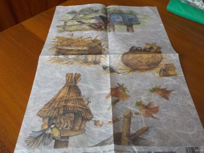 Лот: 17279332. Фото: 1. Декупажная карта №5. не поленитесь... Декупаж