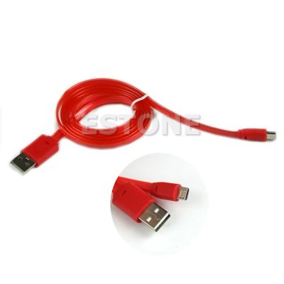 Лот: 6351090. Фото: 1. Кабель USB-MicroUSB с красными... Дата-кабели, переходники