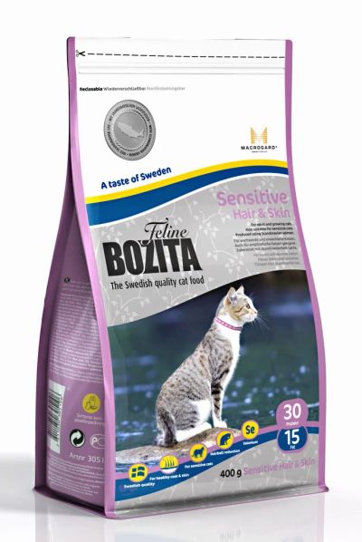 Лот: 4806414. Фото: 1. Bozita Feline Funktion Sensitive... Корма