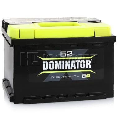 Лот: 6121931. Фото: 1. Аккумулятор Dominator 62L - бесплатная... Аккумуляторы