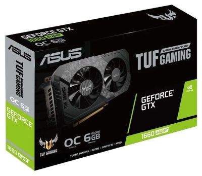 Лот: 18412131. Фото: 1. Видеокарта 6Gb GTX1660 Super Asus... Видеокарты