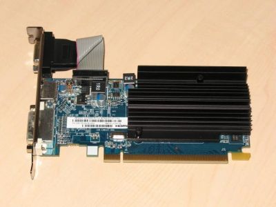 Лот: 6402453. Фото: 1. Видеокарта Sapphire HD 6450 (1G... Видеокарты