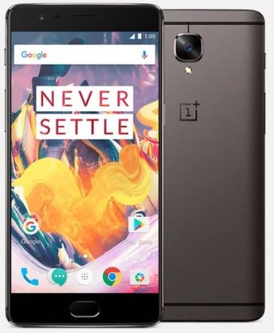 Лот: 9279717. Фото: 1. OnePlus 3T 6GB+64GB Тёмно-серый... Смартфоны