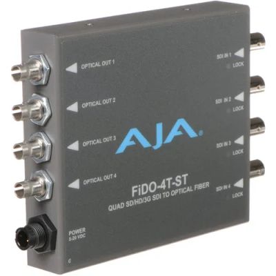Лот: 25414688. Фото: 1. Конвертер AJA FiDO Quad-Channel... Шлейфы, кабели, переходники