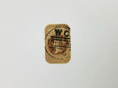 Лот: 23963686. Фото: 1. Вырезка с конверта. Королева Виктория... Марки