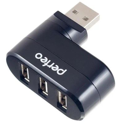 Лот: 25010433. Фото: 1. USB_Хаб 3xUSB_2.0 Perfeo PF-VI-H024... USB хабы