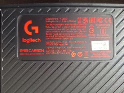 Лот: 25679895. Фото: 1. Механическая клавиатура Logitech... Клавиатуры для ноутбуков