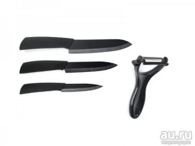 Лот: 13672714. Фото: 1. Набор ножей Xiaomi Fireproof and... Столовые приборы, ножи