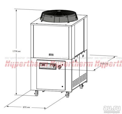Лот: 17158215. Фото: 1. Охладитель: 5 TON 460-480V 3PH... Плазменная резка металлов