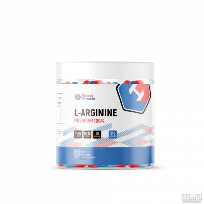 Лот: 17520397. Фото: 1. Fitness Formula L-Arginine 240... Спортивное питание, витамины