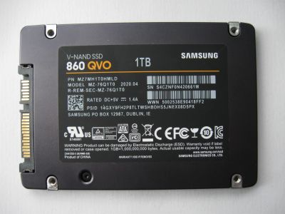 Лот: 19360128. Фото: 1. Samsung SSD 860 QVO 1ТB. SSD-накопители