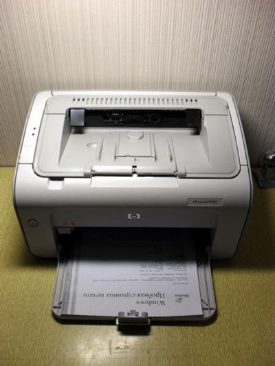 Лот: 4632958. Фото: 1. Принтер HP LaserJet P1005 б/у... Лазерные принтеры