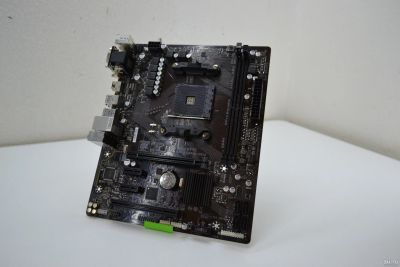 Лот: 17678719. Фото: 1. Материнская плата gigabyte ga-a320m-hd2. Материнские платы