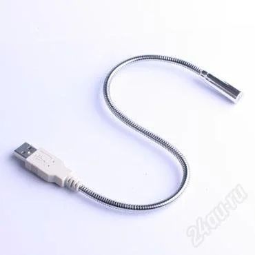 Лот: 679565. Фото: 1. Лампа USB, светодиодная, на гибкой... Другое (компьютеры, оргтехника, канцтовары)
