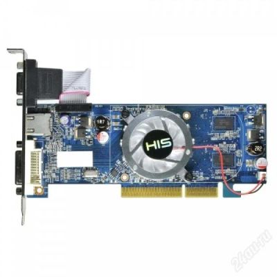 Лот: 1467496. Фото: 1. Видеокарта Radeon HD 4350 обмен... Видеокарты
