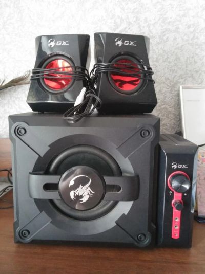 Лот: 5981612. Фото: 1. Аккустика GX-Gaming Genius SW-G2... Акустические системы