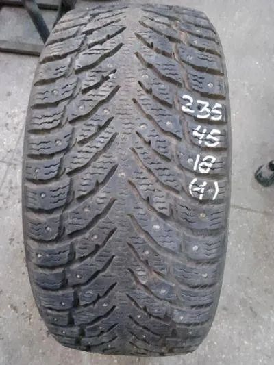 Лот: 25061382. Фото: 1. 1шт 235-45-18 Nokian Hakkapelitta... Шины
