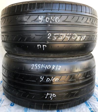 Лот: 14501197. Фото: 1. Шины 255/40 R17 255/40/17 Yokohama... Шины