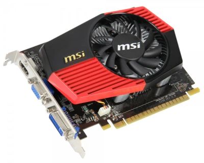 Лот: 6133748. Фото: 1. Видеокарта MSI GeForce GT 430... Видеокарты