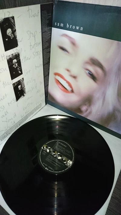Лот: 17335987. Фото: 1. Sam Brown ‎– Stop! (A&M Records... Аудиозаписи