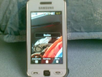 Лот: 2026656. Фото: 1. +++ Samsung S5230 White C Косячком... Кнопочные мобильные телефоны