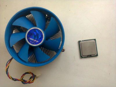 Лот: 5535208. Фото: 1. Процессор Core 2 Quad + Кулер. Процессоры