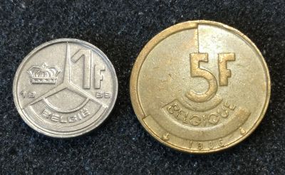 Лот: 23274400. Фото: 1. Лот монет. Бельгия. Европа
