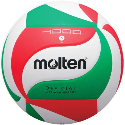 Лот: 22392707. Фото: 1. Мяч волейбольный Molten V5M4000... Мячи, ракетки, шайбы, клюшки