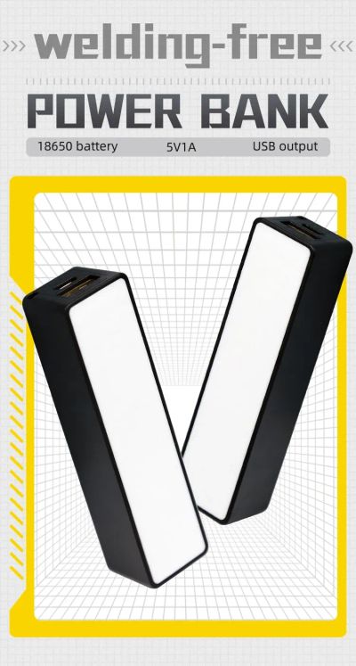 Лот: 25576794. Фото: 1. Повербанк powerbank на одну ячейку... Внешние, портативные аккумуляторы для смартфонов (Power bank)