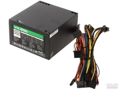 Лот: 13247062. Фото: 1. Блок питания 600W AeroCool VX-600. Корпуса, блоки питания
