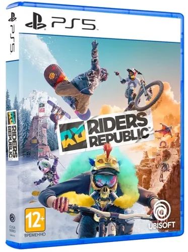 Лот: 25378394. Фото: 1. Игра для PS5 Ubisoft Riders Republic. Игры для консолей