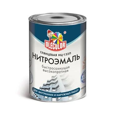 Лот: 12895973. Фото: 1. Краска Olecolor НЦ-132П нитро... Краски, лаки, растворитель