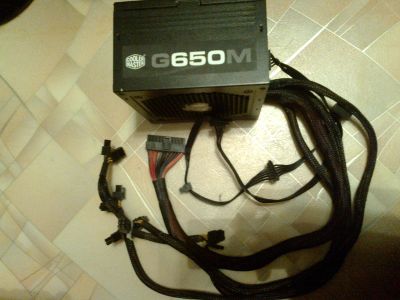 Лот: 17318172. Фото: 1. Блок питания CoolerMaster G650M. Корпуса, блоки питания