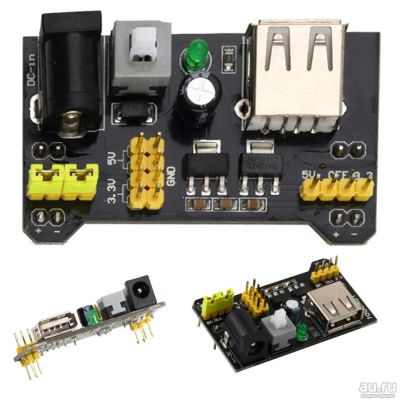 Лот: 10666570. Фото: 1. Arduino Модуль питания MB-102... Микроконтроллеры
