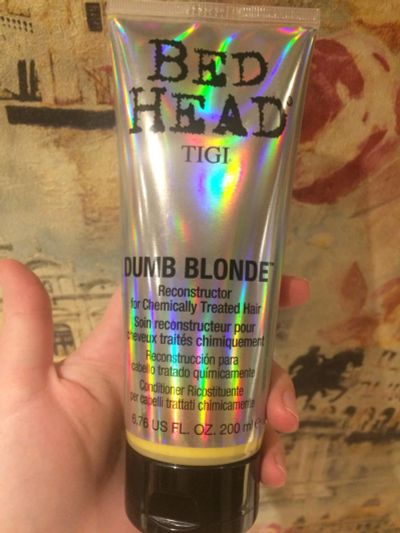 Лот: 8535641. Фото: 1. TIGI BED HEAD Dumb Blonde Кондиционер-маска... Уход за волосами 