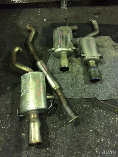 Лот: 7367674. Фото: 1. тюнинг на Subaru Impreza WRX STi. Выхлопная система