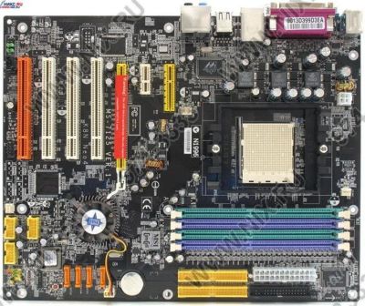 Лот: 1567009. Фото: 1. MSI MS-7125 K8N Neo4-F (OEM) Socket939. Материнские платы