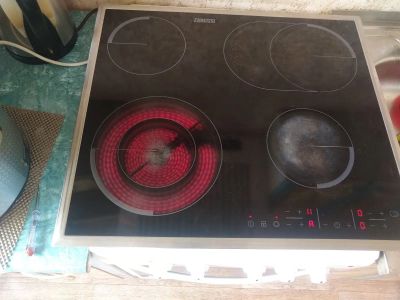 Лот: 20522898. Фото: 1. zanussi zev 6646XBA независимая... Плиты, духовые шкафы, варочные поверхности