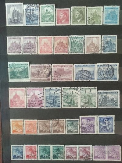 Лот: 1840535. Фото: 1. Оккупация Чехословакии (Богемия... Марки