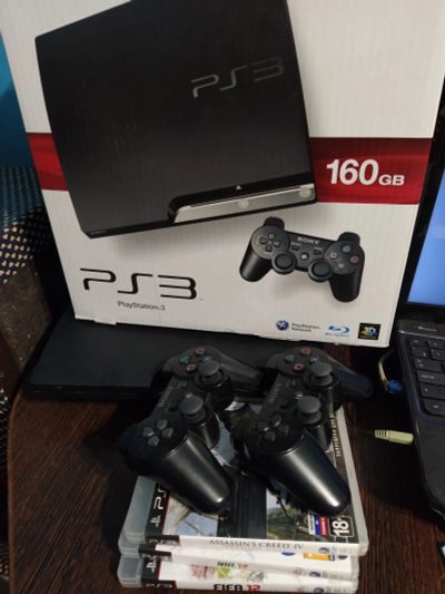 Лот: 18732186. Фото: 1. Ps3 slim playstation 3 пс3. Игровые приставки, консоли